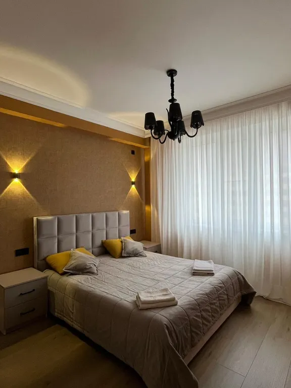 Уютная евродвушка с видом на море напротив Анжи арены