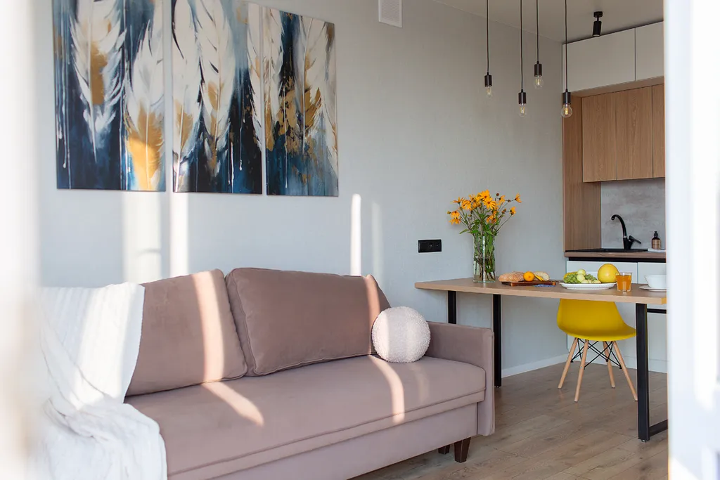 Современная студия с дизайнерским ремонтом в ЖК