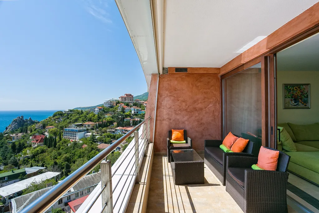 Апартамент Бизнес-класса-2 спальни, гостиная-студио,  2 лодж, 2 с/уз.