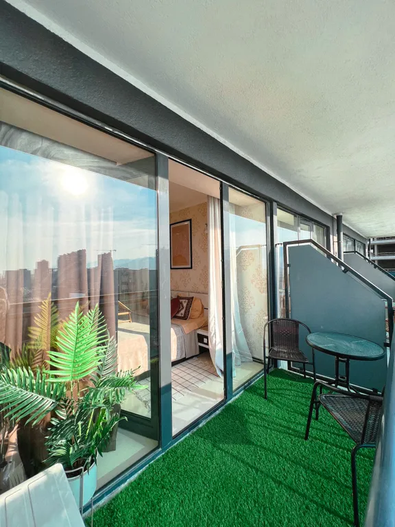 Апартаменты с шикарным видом на море и парк