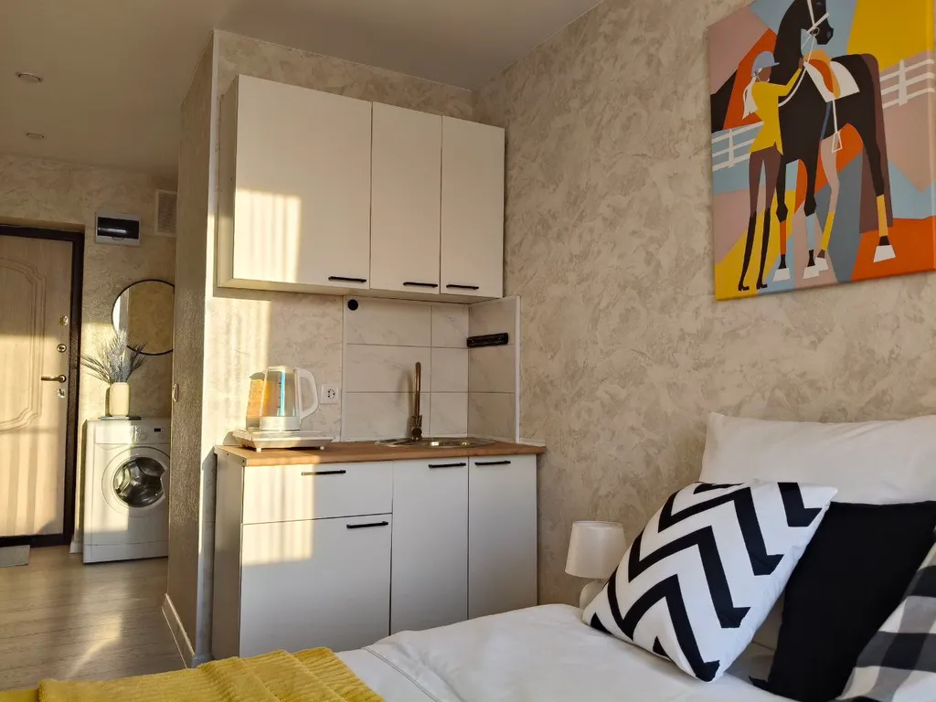 Квартира Квартира Уютная студия на Крастэц — Красноярск