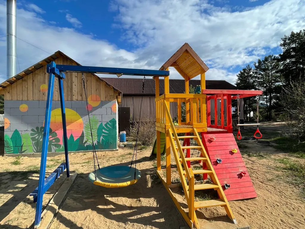 Домик на Байкале в скандинавском стиле