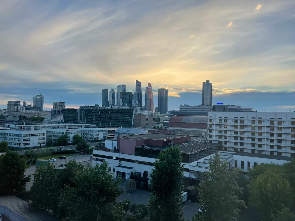 Квартира Апартаменты с видом на Москва-Сити — Москва