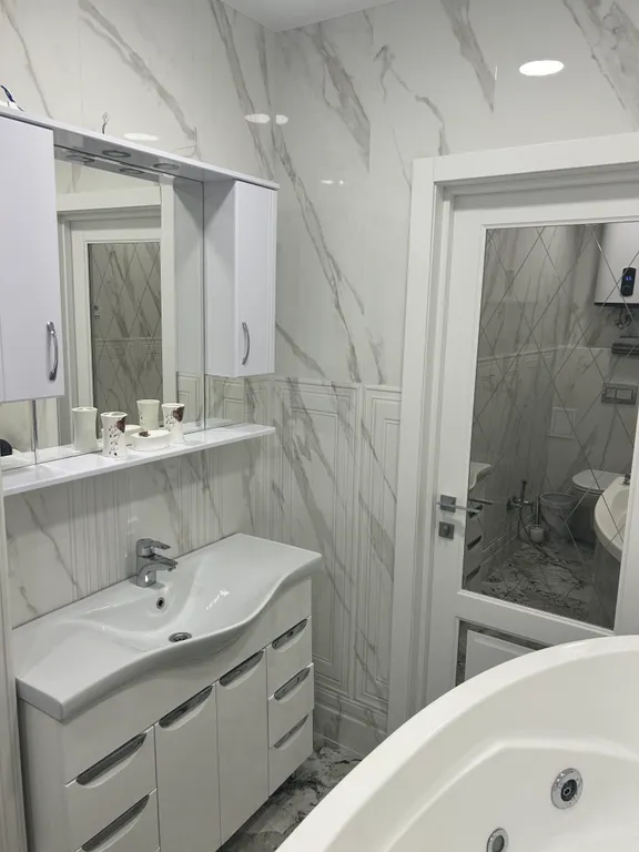 Квартира Квартира Солнечный апартамент с видом на море и джакузи — Адлер