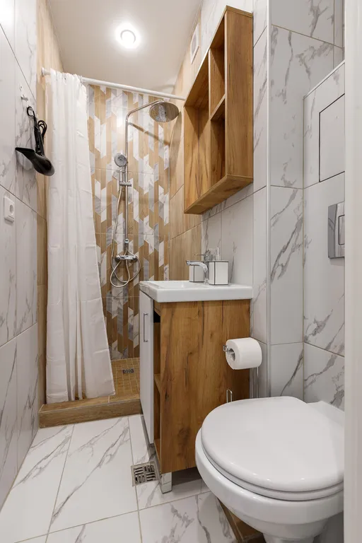 Студия с реальным евро ремонтом и балконом