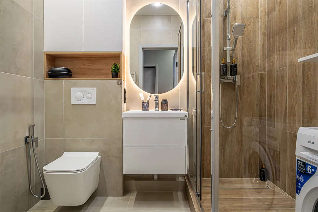 Дизайнерская квартира около сквера в бизнес -высотке