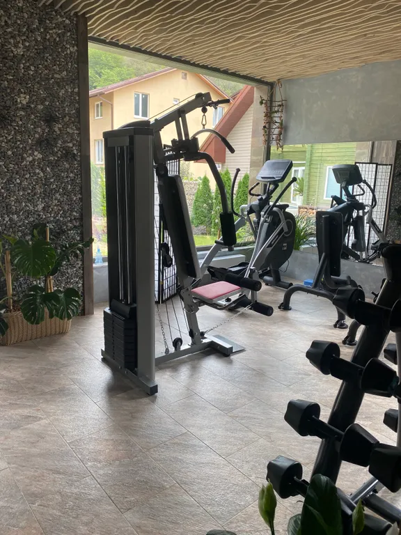 Апартаменты в Куб-терра, Голубой лён