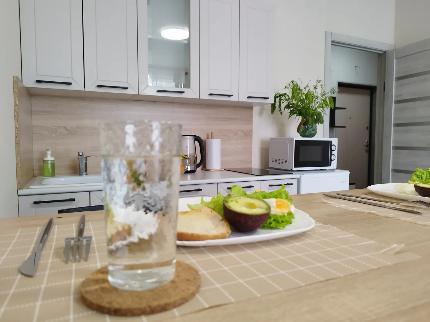 Кухня оборудована всем необходимым