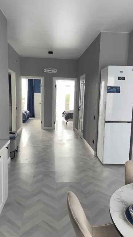 Квартира с красивым видом на море, 2 минуты до пляжа пешком