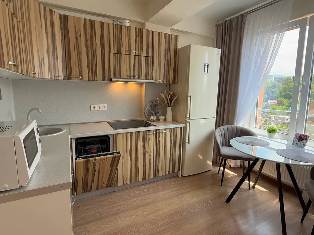 Просторная студия Восход для всей семьи с видом на море