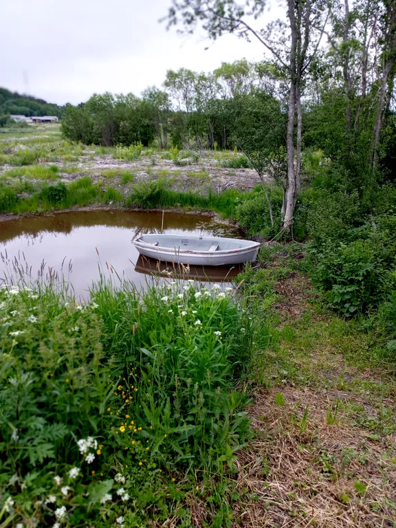 Дом с видом на залив Ладожского озера