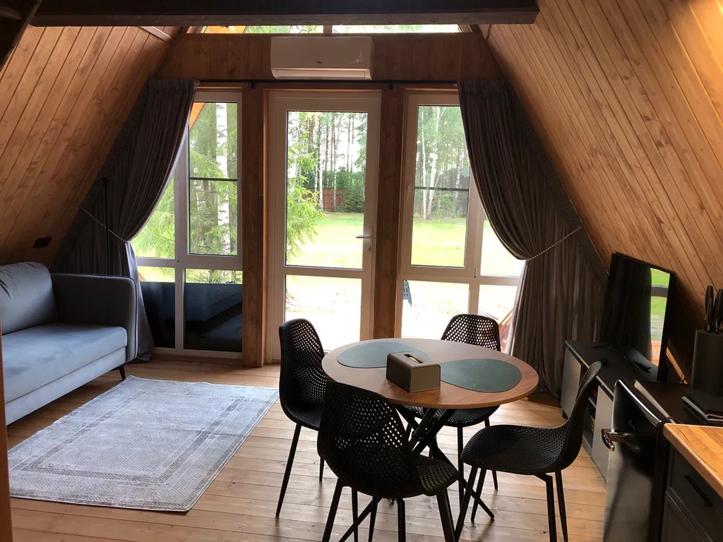 Коттедж Домик Березовый на территории 30 соток — Черноголовка