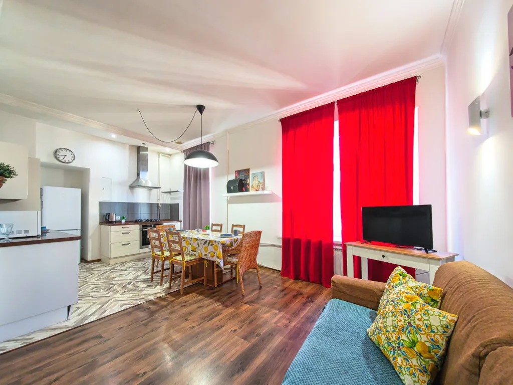 Квартира Просторная квартира для компаний до 7 человек — Санкт-Петербург