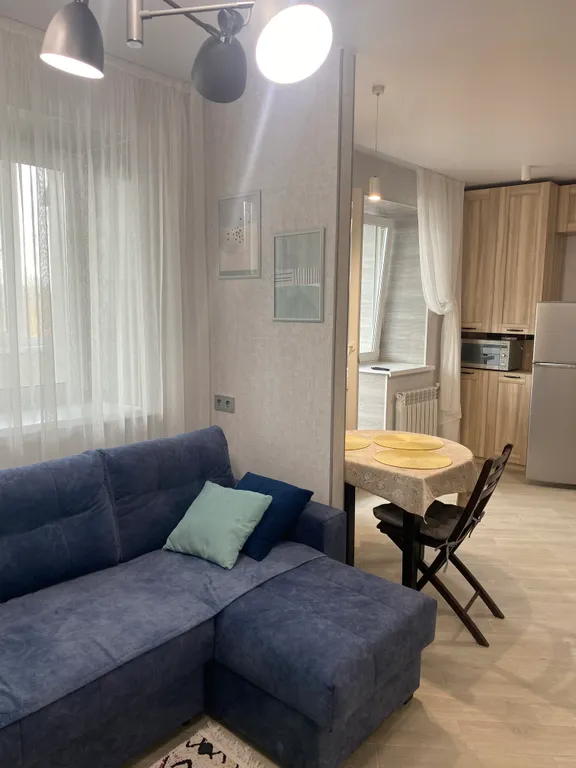 Уютная евродвушка с дизайнерским ремонтом