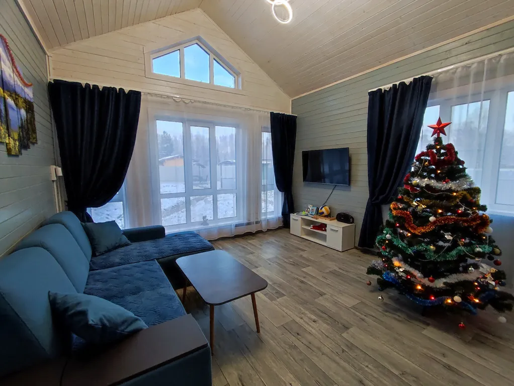 Уютный дом с баней и чаном