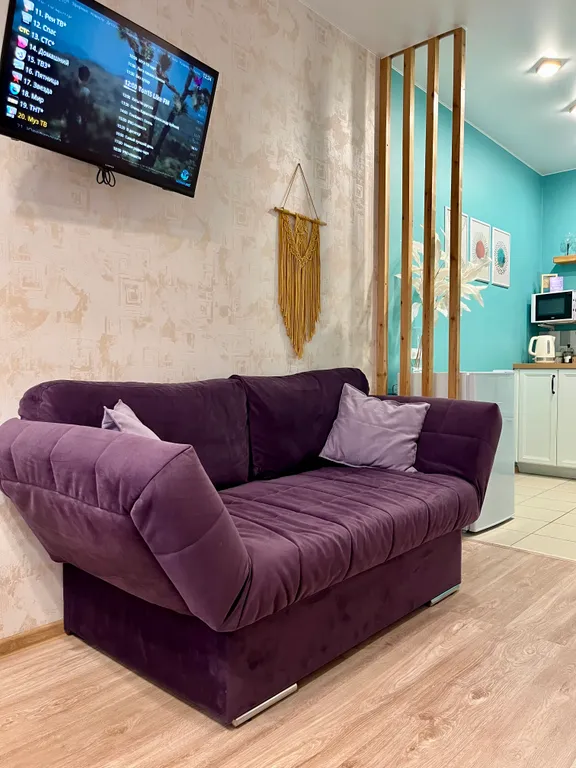 Квартира Квартира Студия Лаванда вблизи аэропорта Домодедово и трассы М4 — Сапроново