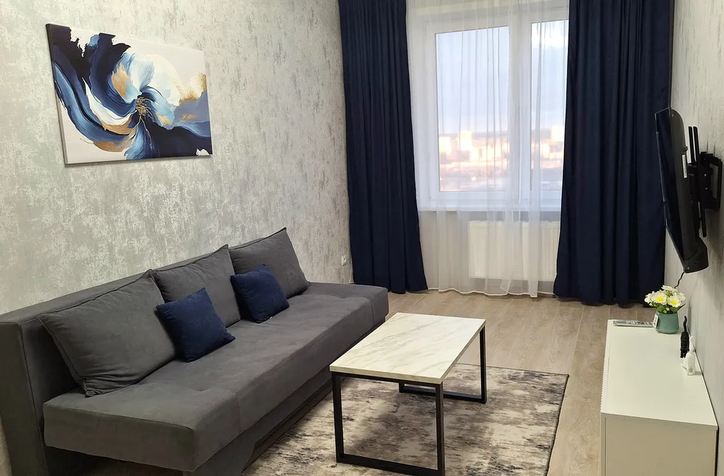 Уютная 2-комнатная квартира в ЖК Красное яблоко