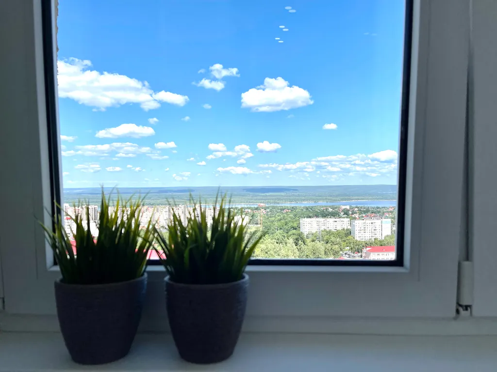 Квартира 1-комнатная квартира в новом доме с видом на Волгу — Самара