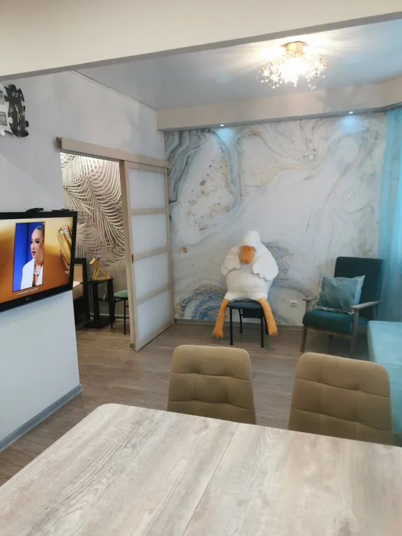 Студия с отдельной спальной зоной