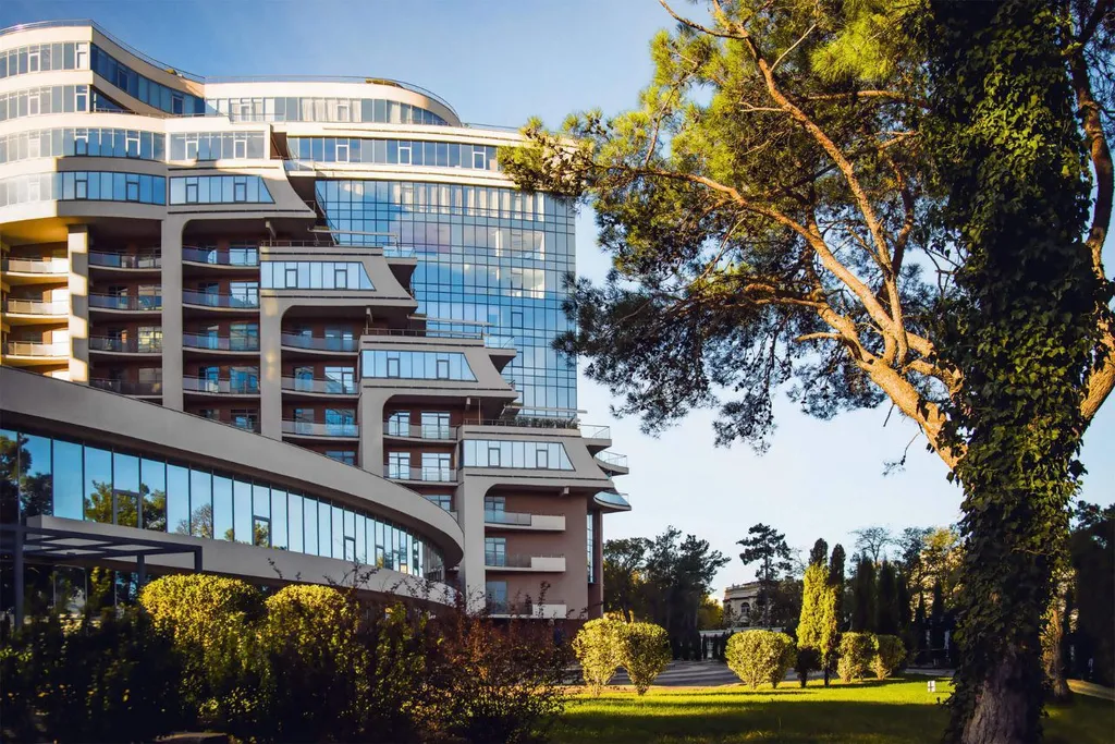 Квартира Квартира Апартамент в комплексе Акватория у моря — Геленджик