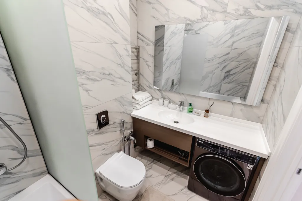 Квартира Open line amir, 2 комнаты с видом на сад — Алматы