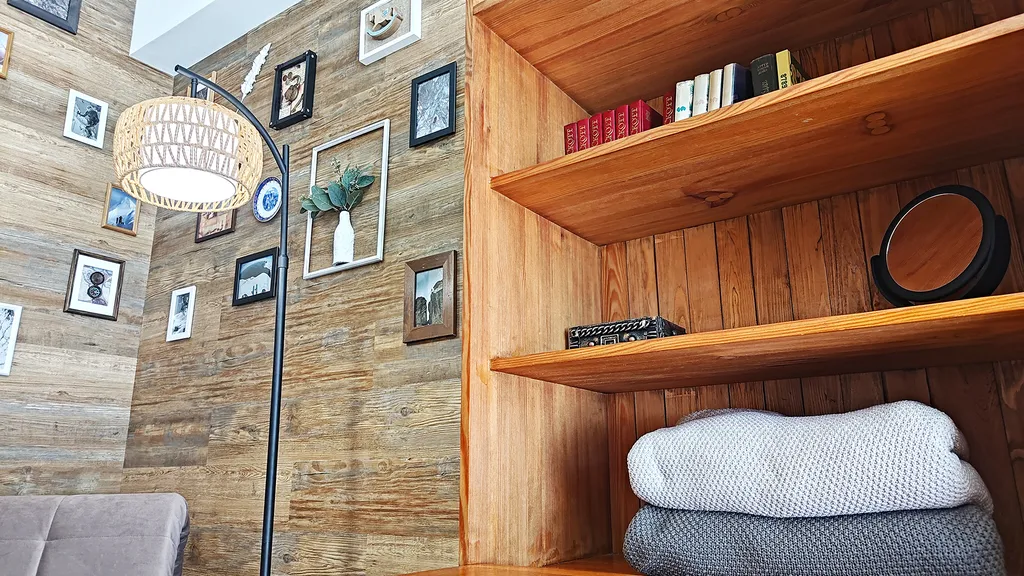 Апартамент в стиле Рустик с просторной спальней