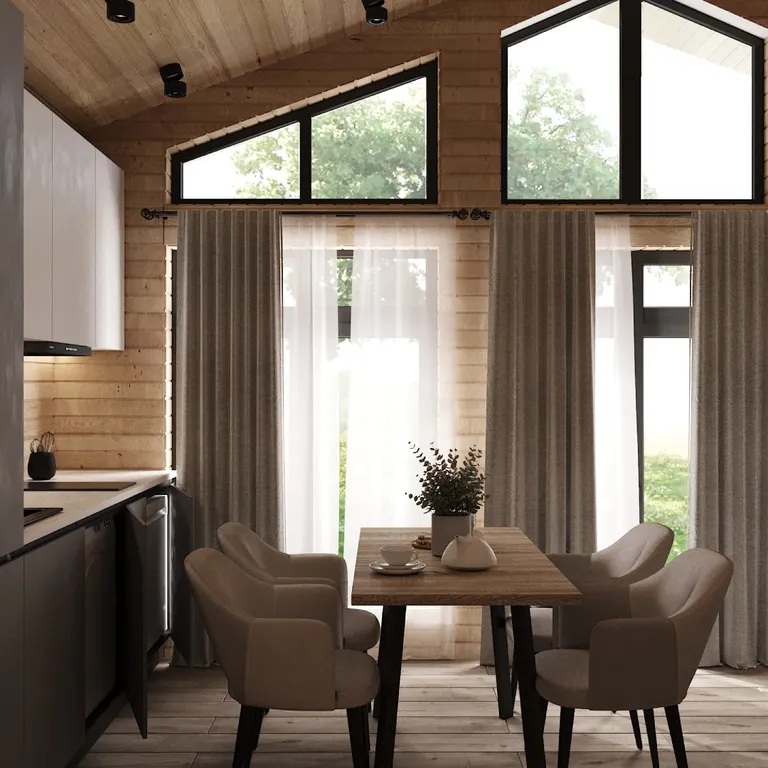 Коттедж Гостевой домик Wood Home — аренда посуточно в Терскол