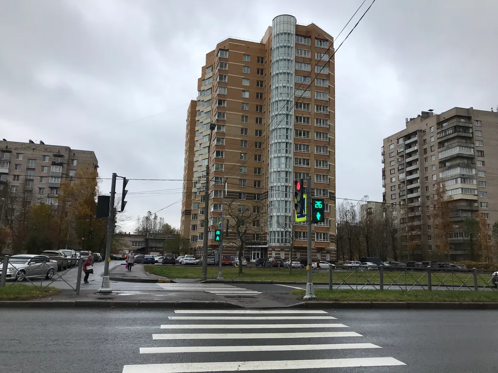 Семейная студия в тихом районе метро Звездная-Купчино