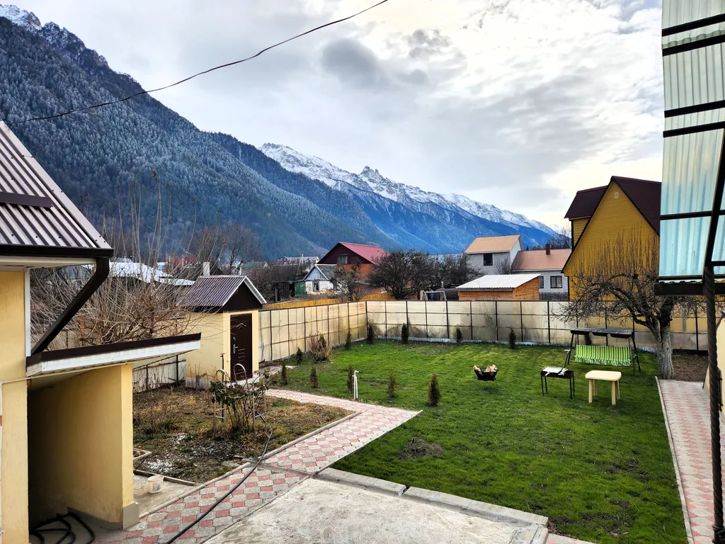 Уютный дом на 8 гостей с баней, с видом на горы Теберды