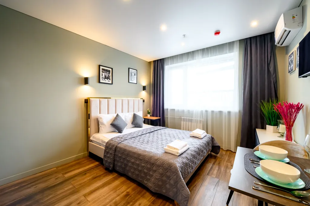 Квартира Квартира Дизайнерская студия у метро — Москва