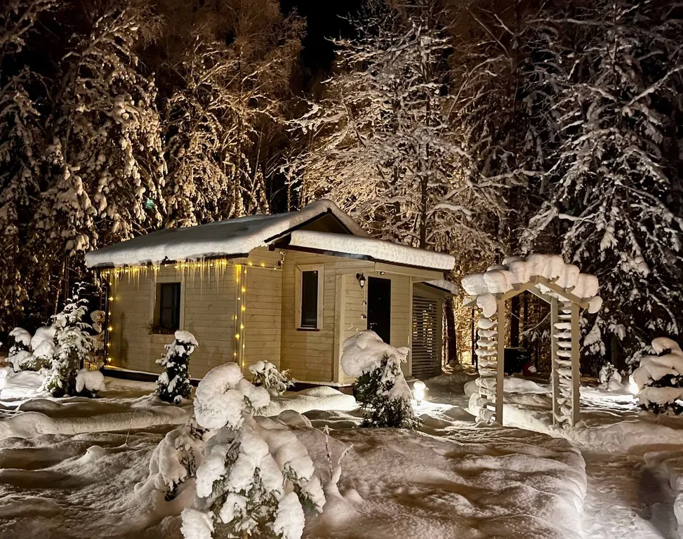 Коттедж Уютный домик на озере Волго на Селигере в сосновом бору — Турбаза Чайка