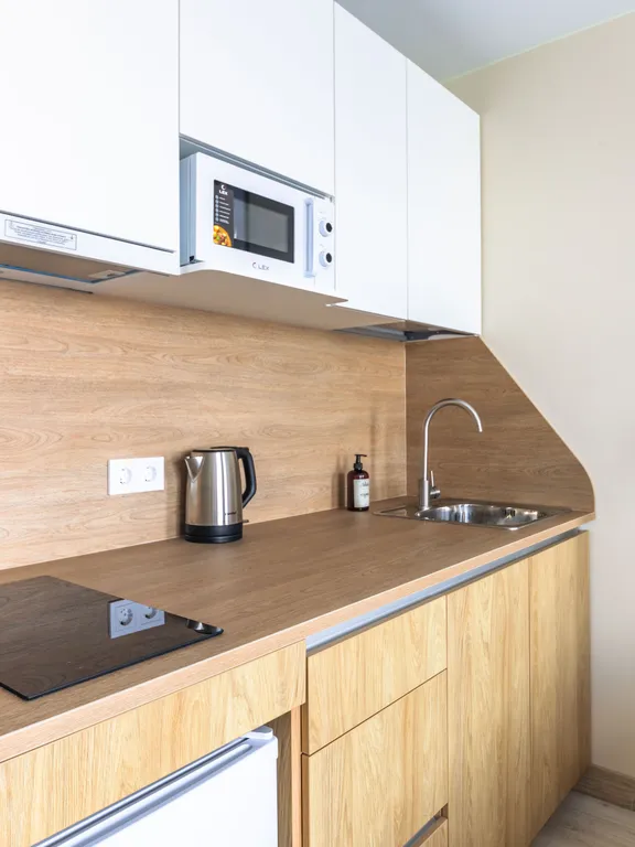 Квартира Квартира Уютная студия на Чёрной речке — Санкт-Петербург