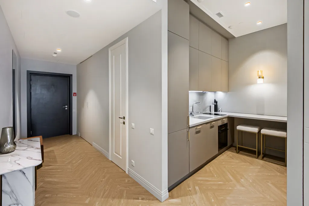 Уютная студия на 75м этаже Москва Сити. Вид на лучшую жизнь