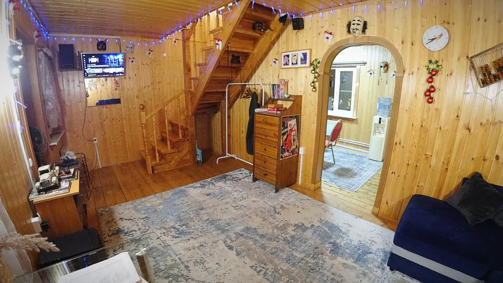 Остров Аннушки - уютные домики у реки