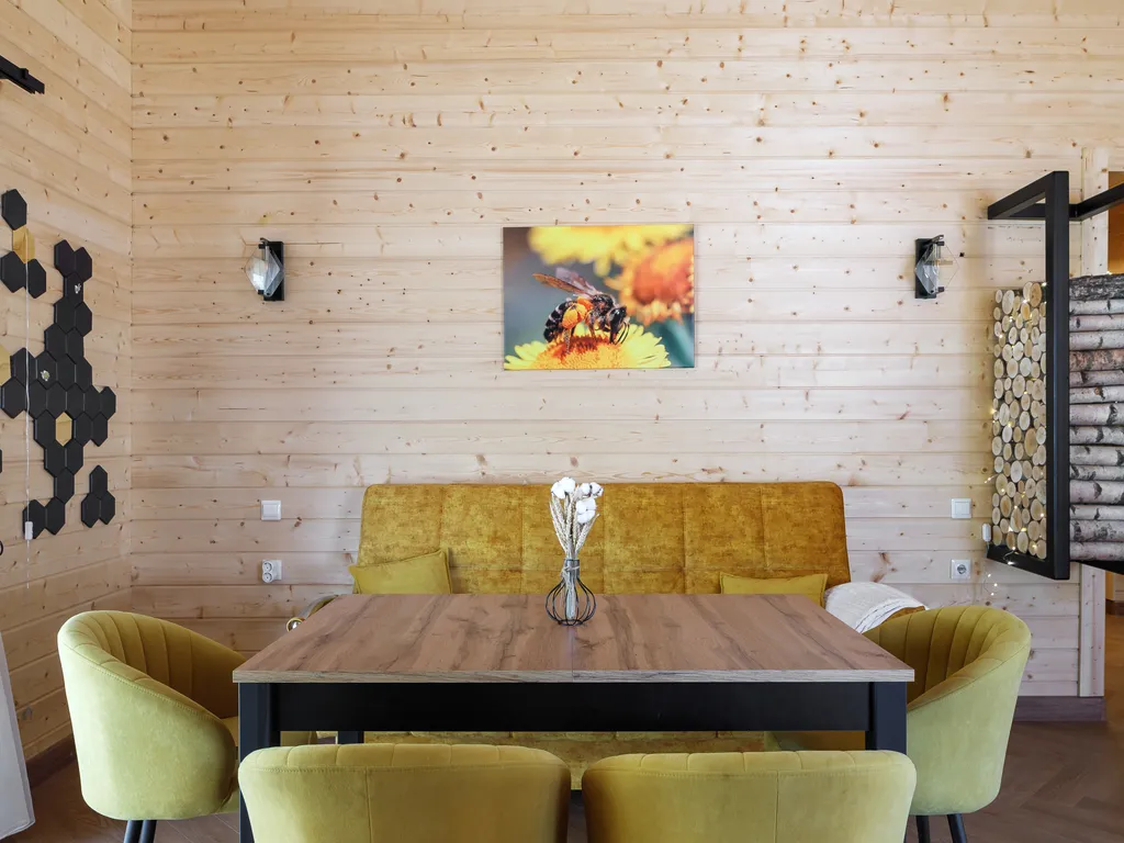 Коттедж Эко-дом Пчёлка в живописном лесу — Минино (Раменский м/о)