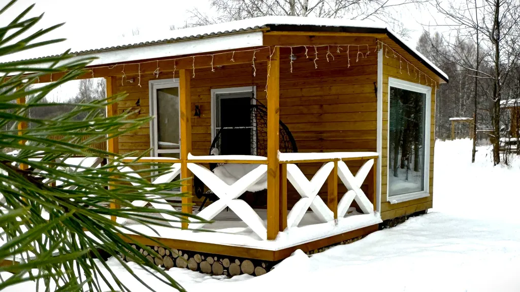 Уютный домик с террасой