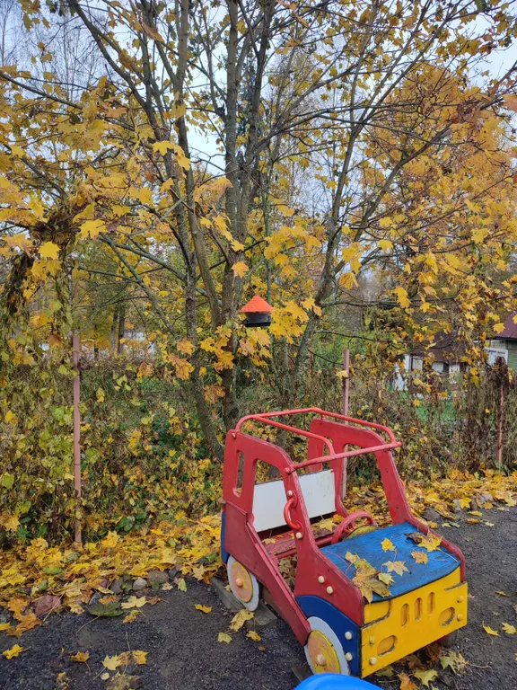 Петербургская дача на холме прямо у озера