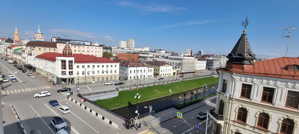 Квартира Видовые дизайнерские апартаменты в сердце города с окном — Казань