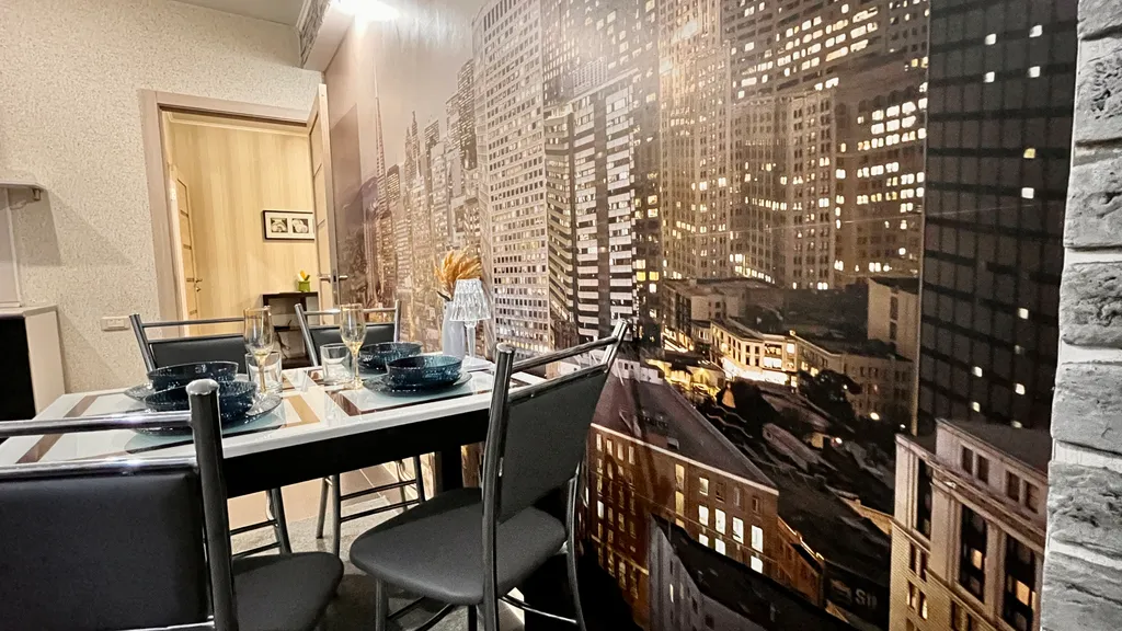 1 комнатная у жд вокзал с 2 раздельными кроватями