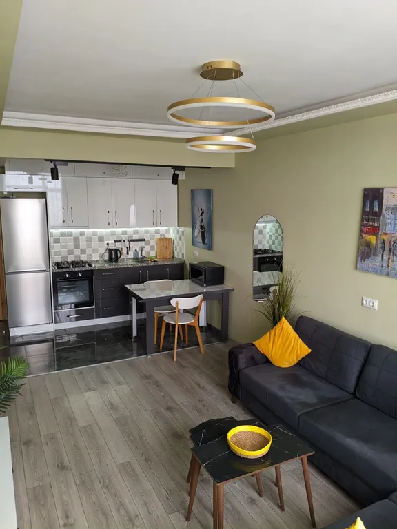 Квартира с видом на горы с газовым отоплением