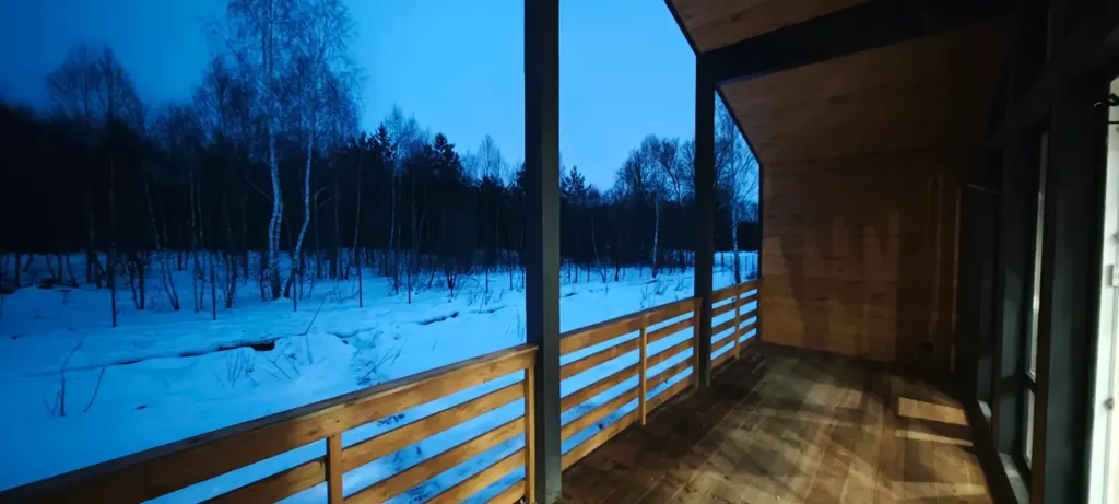 Коттедж Коттедж Уютный барнхаус на берегу реки Искона в окружении соснового леса — Можайск