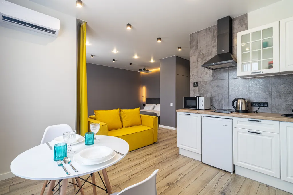 Квартира Квартира Стильный апарт с Алисой и проектором — Краснодар