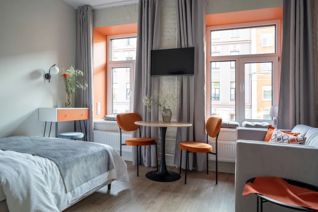 Квартира Квартира Улучшенная студия — Санкт-Петербург