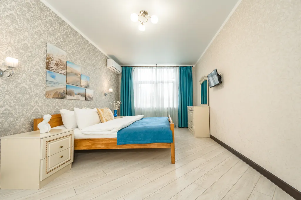 Квартира Квартира Просторная евродвушка — Анапа