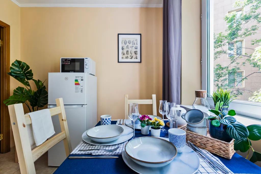 Квартира Квартира 2-room apartment 2 min walk from food mall Depo with parking — Москва