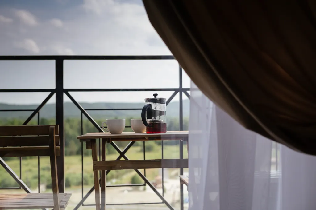 Апартаменты с видом на горы и озеро в 100м от подъёмника