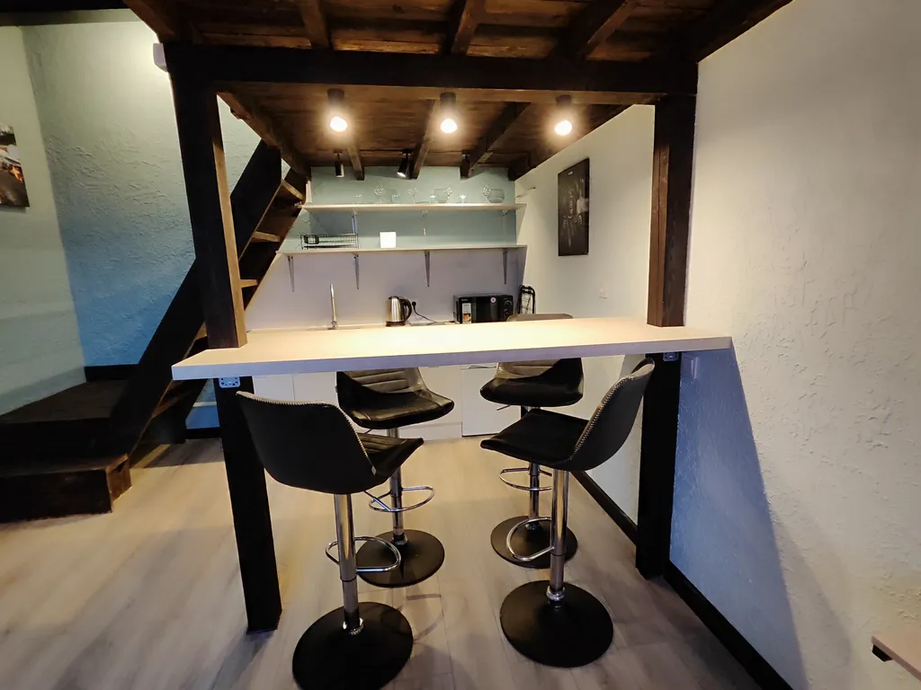 Уютная квартира-студия в стиле лофт