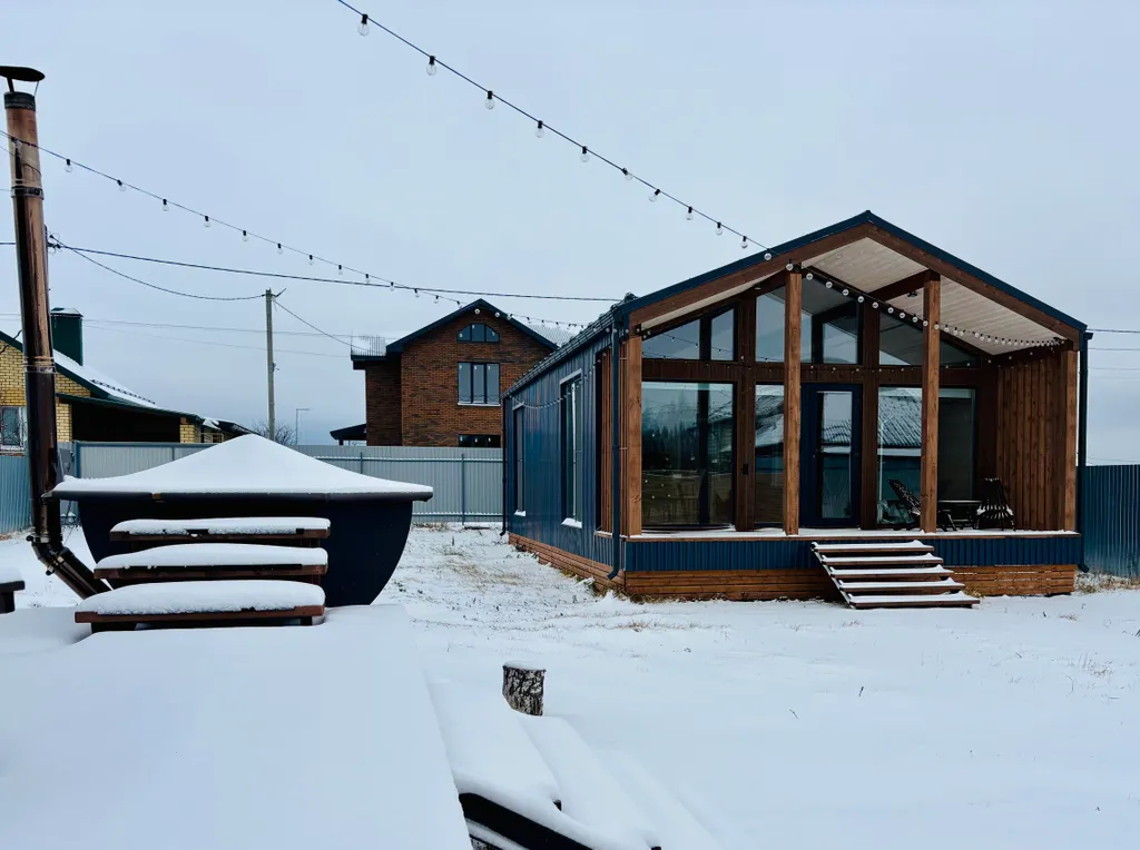 Коттедж Просторный барн-хаус с сауной и чаном рядом с Казанью — Столбище