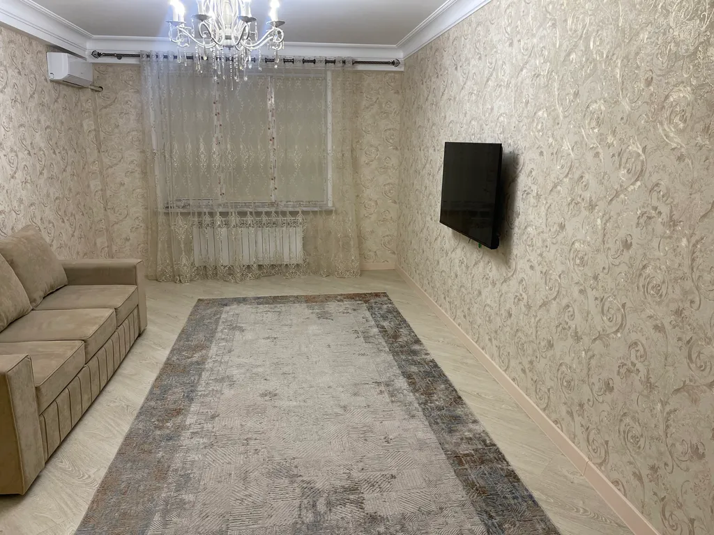 Квартира Квартира Квapтира с новым pемонтoм рядoм с пляжeм — Каспийск