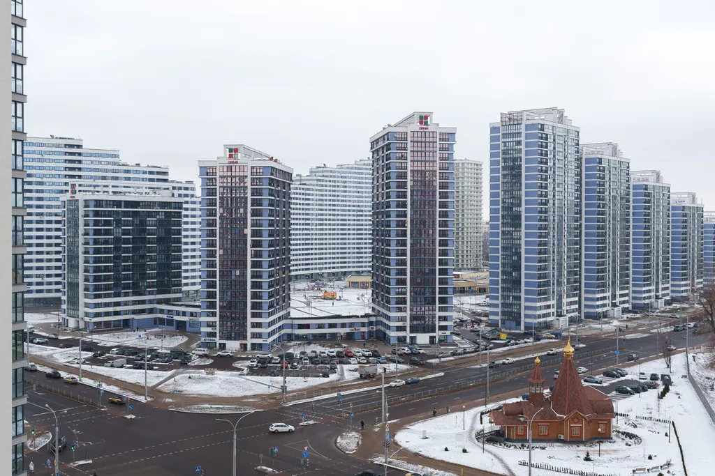Квартира 1-комнатная квартира-студия на сутки. Минск Мир. Wi-Fi. Парковка. — Минск